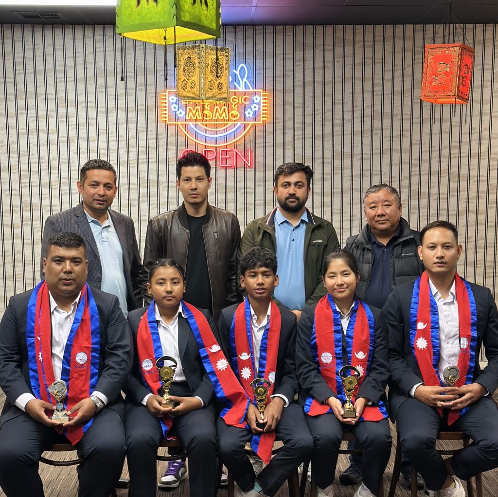 एनआरएनए वेस्टर्न अष्ट्रेलियाद्वारा नेपाली टेबल टेनिस खेलाडीहरूलाई सम्मान