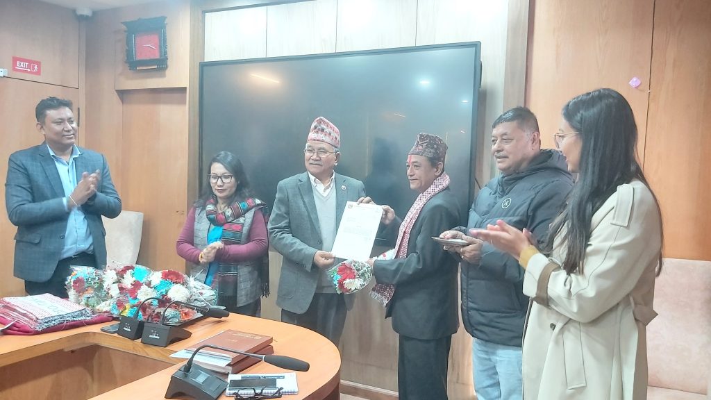 सूचना प्रविधि प्रयोग गरी नेपाः भाषा संरक्षण गर्न ललितपुर महानगरप्रमुखको आग्रह