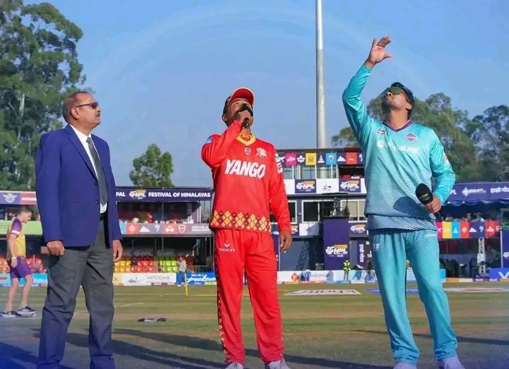एनपिएलः लुम्बिनी लायन्सविरुद्ध ब्याटिङ गर्दै काठमान्डू गोर्खाज