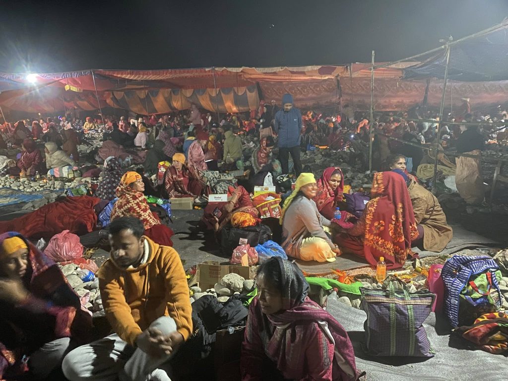 देवघाटधाममा पनि शतबीज छर्ने घुइँचो