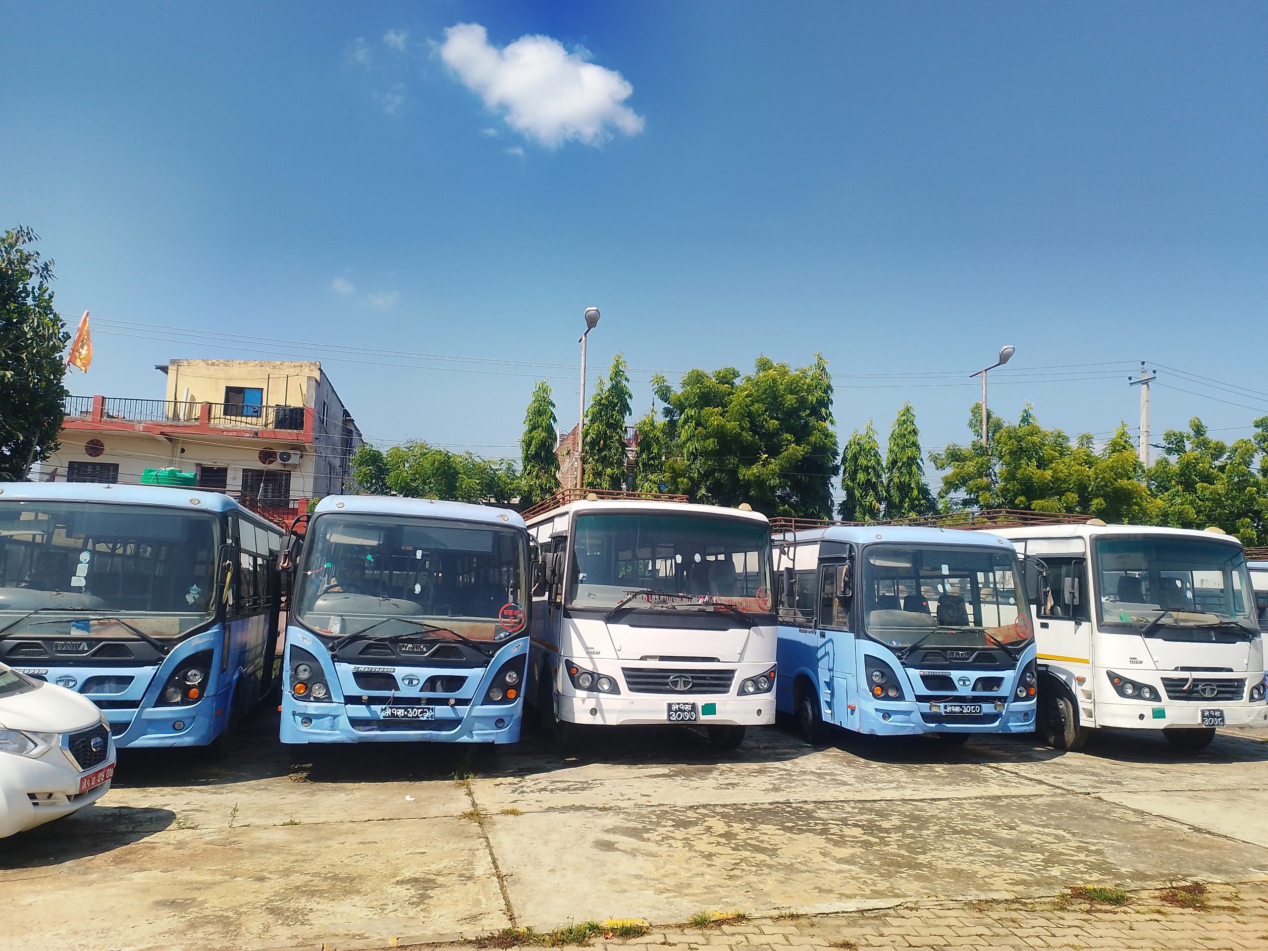 करोडौँ मूल्यका नगरबस प्रयोगविहीन अवस्थामा