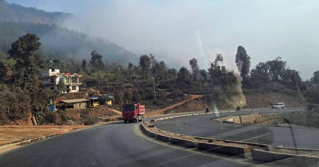 पृथ्वीराजमार्ग दैनिक चार घण्टा बन्द, विजयपुरमा ‘ग्रीडर लन्चिङ’ कार्य सुरु