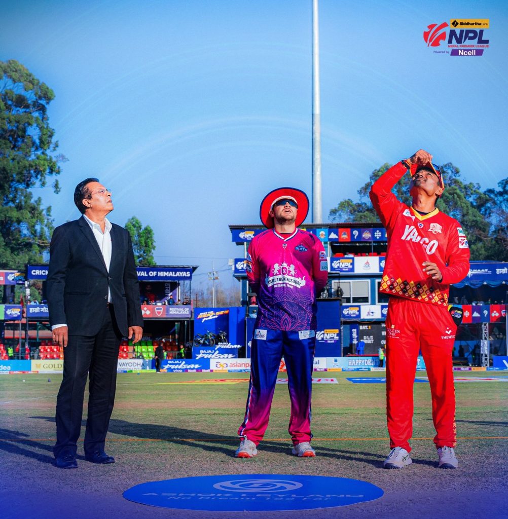 एनपिएल: जनकपुर बोल्ट्सले टस जितेर ब्याटिङ रोज्यो