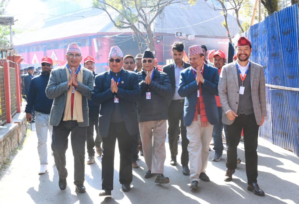 एमाले महाधिवेशन: मतगणना ८ बजेदेखि, ३ घण्टाभित्र परिणाम सार्वजनिक गर्ने तयारी