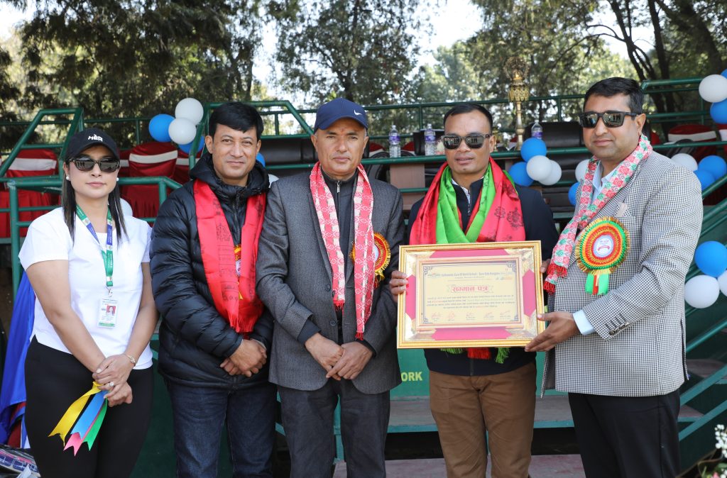 भरतलाई काठमाडौं युरोको सम्मान