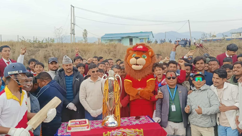 लुम्बिनी लायन्सको ट्रफी उत्सव र्‍याली घोराहीमा पुग्याे