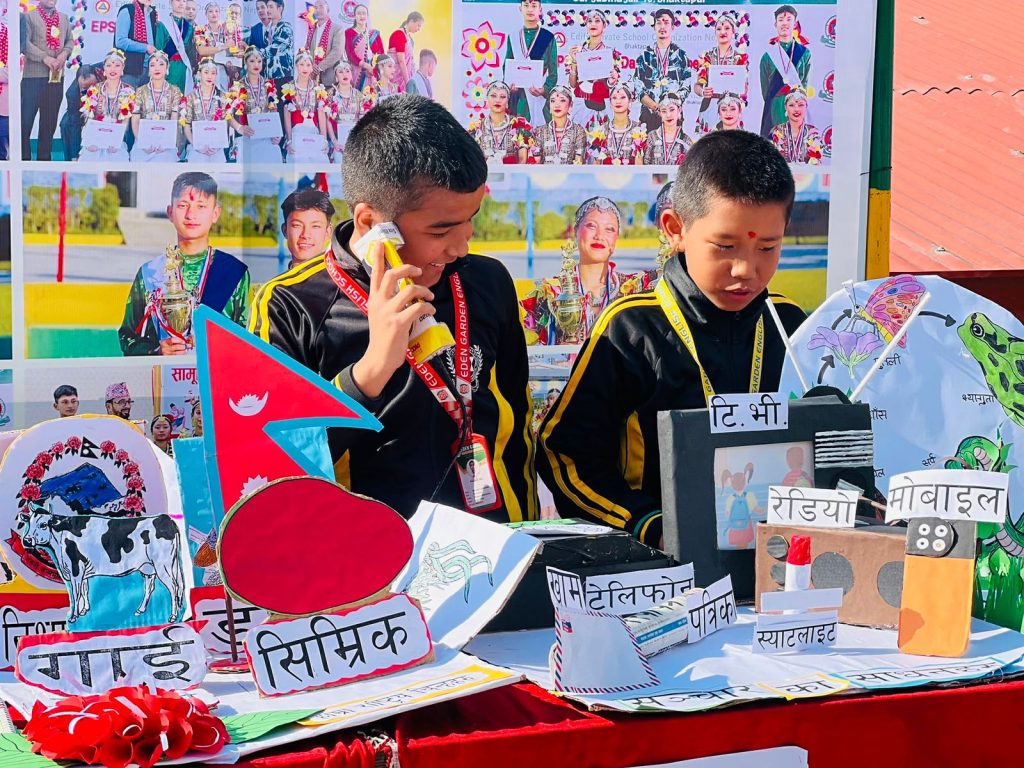 इडेन गार्डेनमा ‘शैक्षिक प्रदर्शनी- विद्यार्थीको सिर्जनामा ६ सय ५० अभिभावकको उत्साहजनक सहभागिता