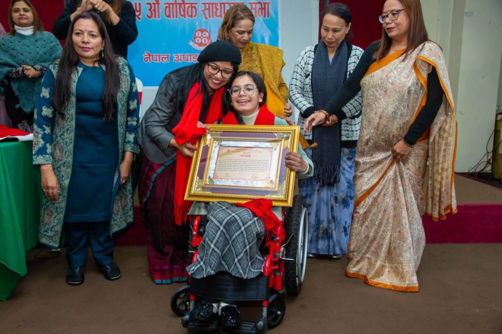 अपाङ्गता भएका महिलाको अधिकार र सम्मानका लागि प्रतिवद्ध भएको उपप्रमुख डंगोलको भनाइ