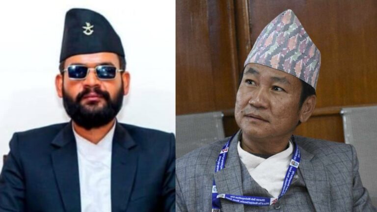सिंहदरबारमा जलेको एउटा भवन आफूहरू बनाउन तयार रहेको हर्क साम्पाङको भनाई