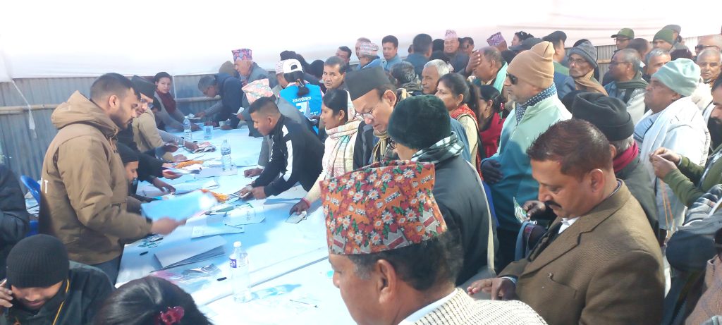 कांग्रेस विशेष महाधिवेशन : दोस्रो दिन पनि प्रतिनिधि दर्ता जारी, आजै बन्दसत्र सुरु हुने