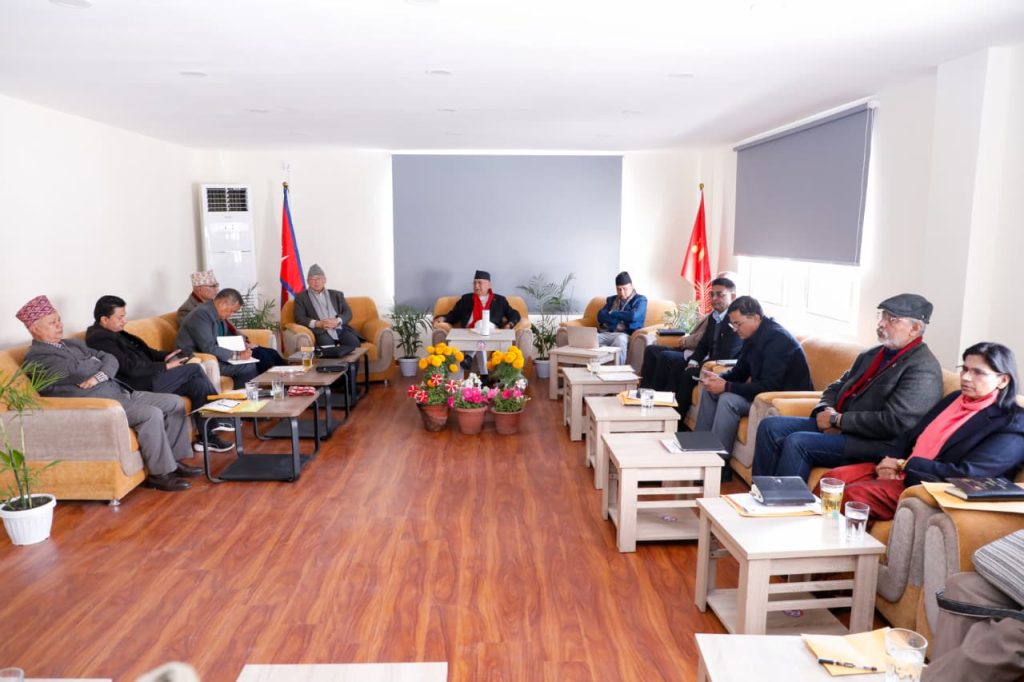 नेकपा (एमाले) सचिवालय बैठक आज बस्दै: चुनाव र केन्द्रीय कमिटी बैठकका एजेन्डामा छलफल हुने