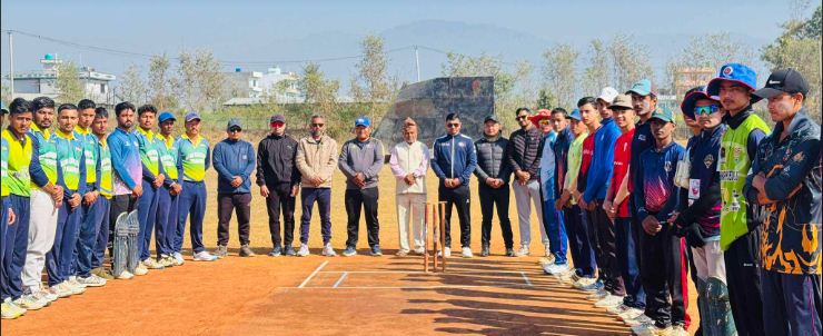 कञ्चनपुरमा प्रधानमन्त्री कप पुरुष क्रिकेट छनोट प्रतियोगिता सुरु
