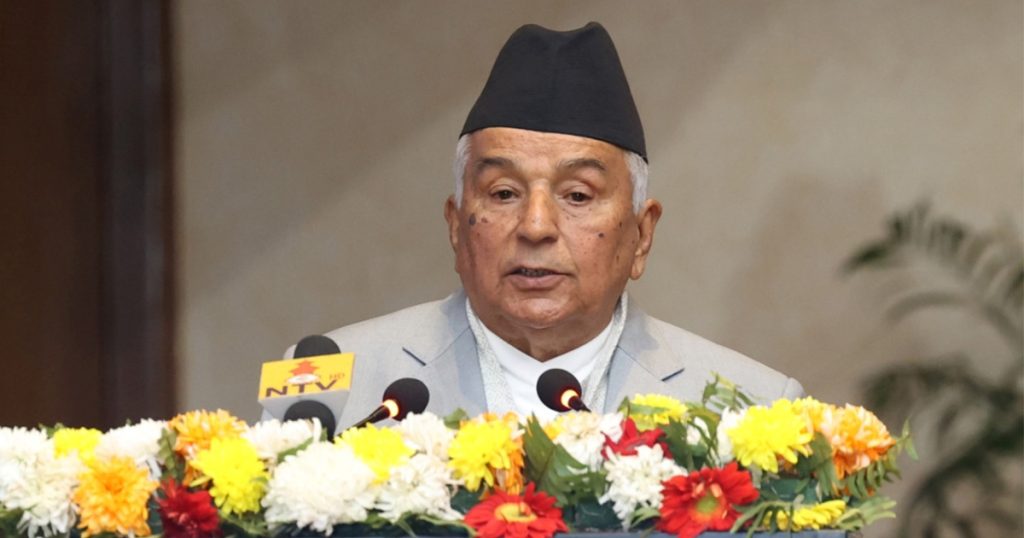प्रकृतिमुखी जीवनशैली अपनाउन र वातावरण जोगाउन राष्ट्रपतिको आह्वान