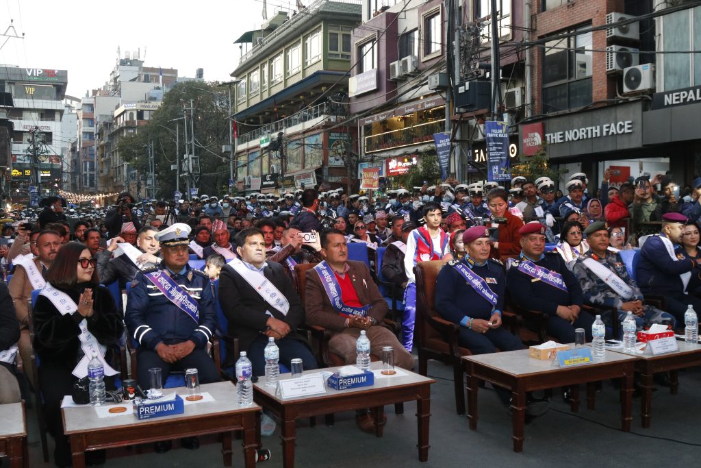 ‘सडक सुरक्षा सबैको जिम्मेवारी’: सातदिने ट्राफिक सप्ताह समापन