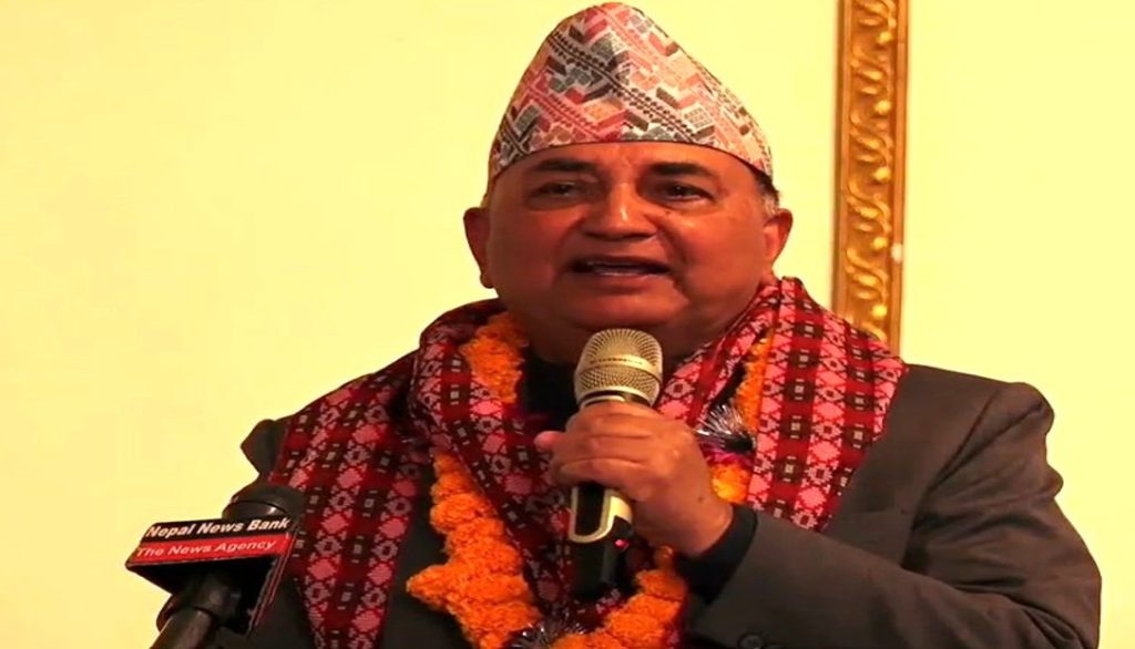 आगामी निर्वाचन देशको भविष्य तय गर्ने ‘ठूलो जनमतसंग्रह’ हो : ईश्वर पोखरेल