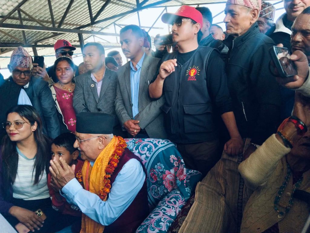 देश विकासको नेतृत्व ओलीले मात्रै गर्न सक्छन्” : बालुबथानबासी