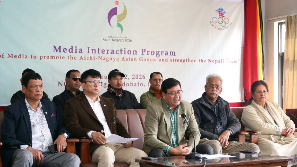 पत्रकारसँग ओलम्पिक कमिटीको अन्तरक्रिया