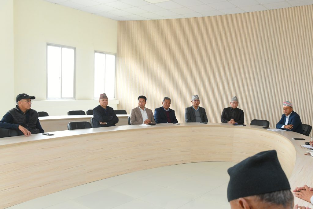 एमाले सचिवालय बैठक च्यासलमा जारी