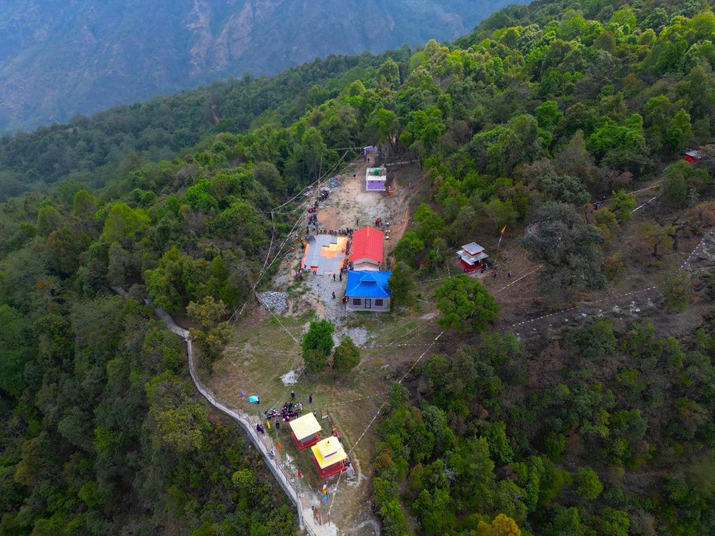 म्याग्दीको प्रभुचेला आध्यात्मिक पर्यटकीय गन्तव्य बन्दै: रु एक करोडको लगानीमा ‘योगध्यान केन्द्र’ तयार