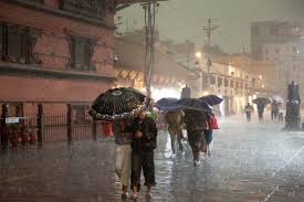 काठमाडौँसहित देशभर वर्षा सुरु : शनिबारसम्मै मौसम बदली रहने प्रक्षेपण