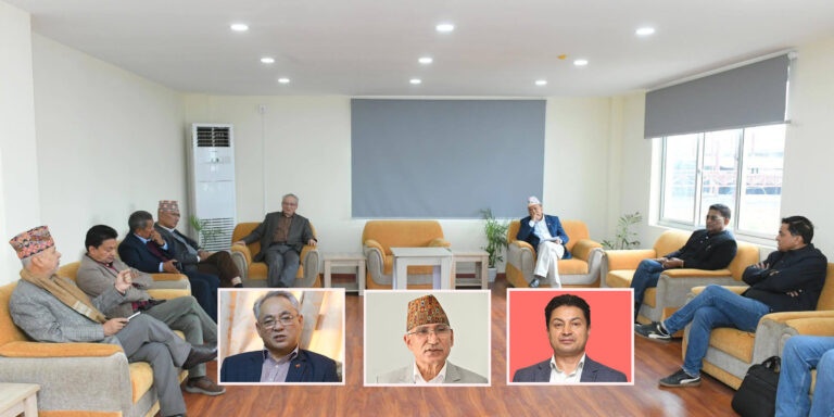 अध्यक्ष ओली र नेता लेखकको गिरफ्तारीप्रति एमालेको आपत्ति, प्रतिवादका लागि तीन नेतालाई जिम्मेवारी