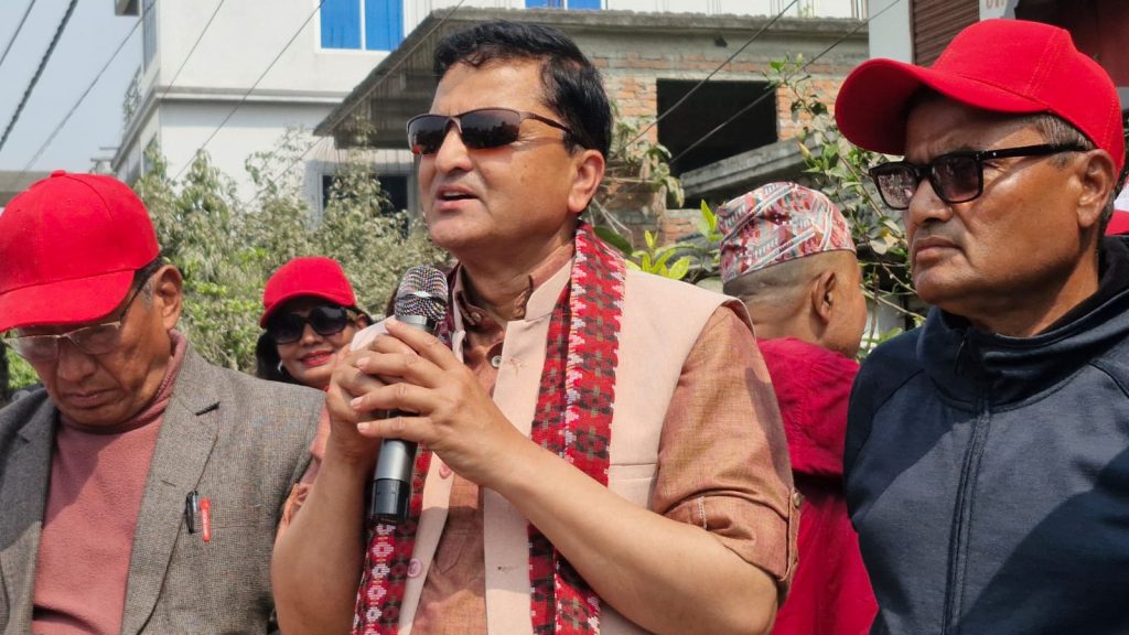 ओलीको हारजित सिंगो देशको स्वाभिमानसँग जोडिन्छ : उपमहासचिव भट्टराई