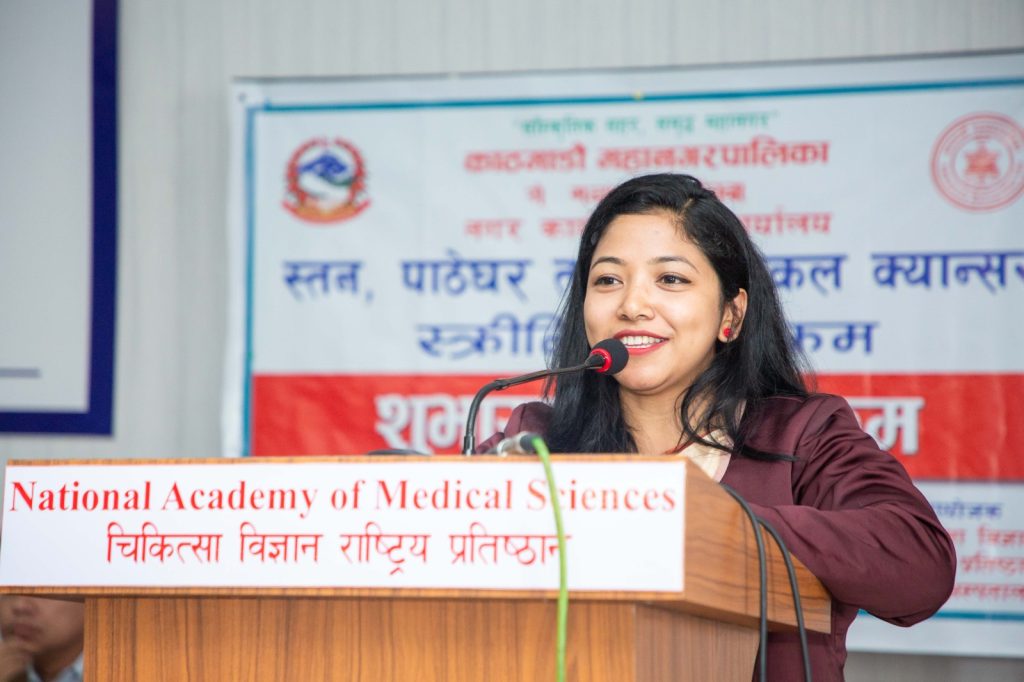 वीर अस्पतालमा महिलाका लागि निःशुल्क क्यान्सर परीक्षण सुरु, कार्यवाहक प्रमुख डङ्गोलद्वारा शुभारम्भ