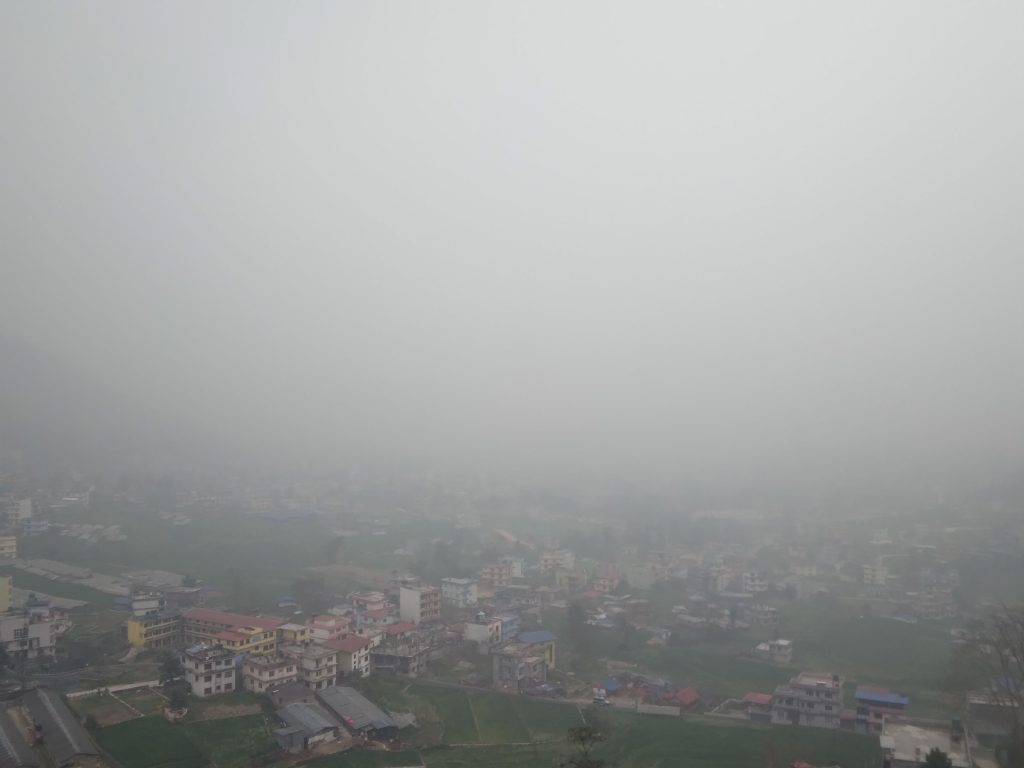 वायु प्रदूषण खतराको विन्दुमा : अत्यावश्यक कामबाहेक घरबाहिर ननिस्कन स्वास्थ्य मन्त्रालयको अपिल