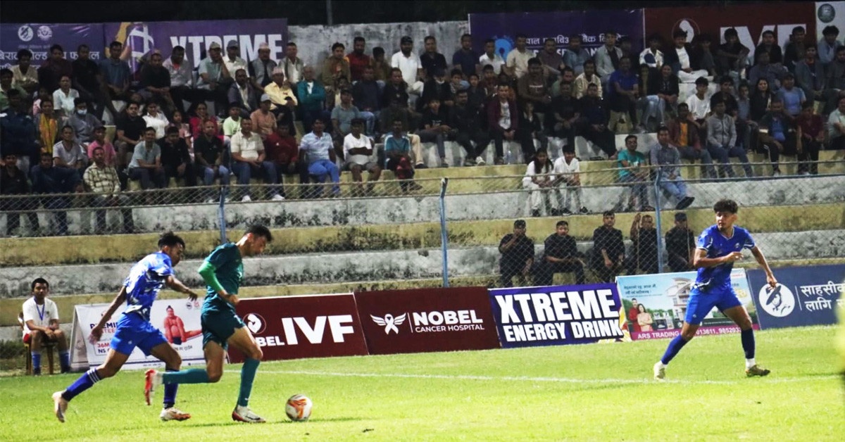 विराट गोल्डकप : उद्घाटन खेलमा नेपाल आर्मीलाई हराउँदै झापा-११ विजयी