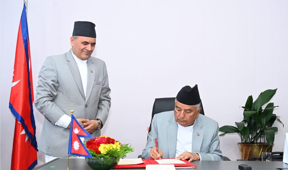 सङ्घीय संसद्को दुवै सदनको अधिवेशन आह्वान हाललाई स्थगित