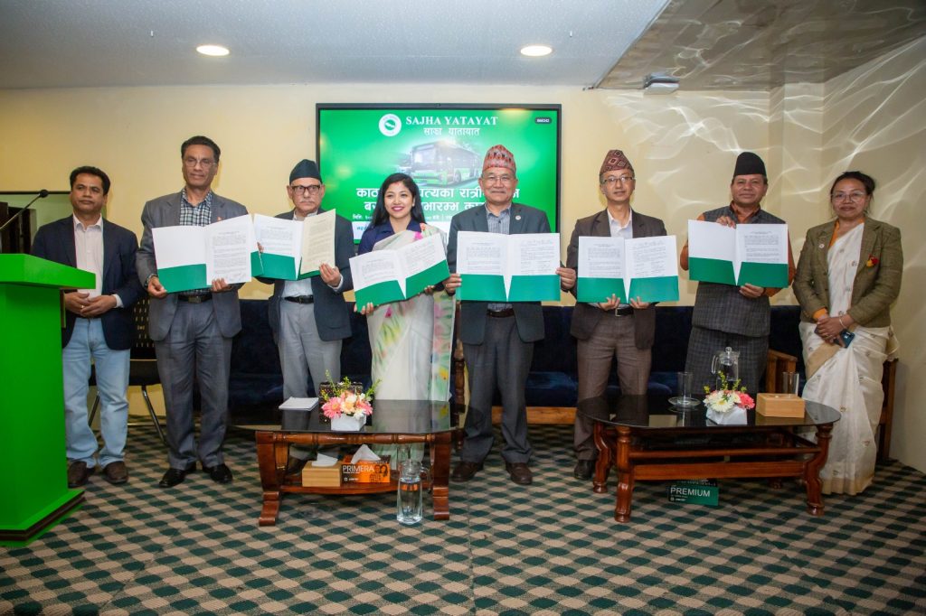 काठमाडौँ उपत्यकामा वाइफाइ र सुरक्षासहितको रात्रिकालीन बस सेवा सुरु: कार्यवाहक प्रमुख डंगोलले भने, रात्रिकालीन बस सेवालाई दिगो बनाउँछौँ