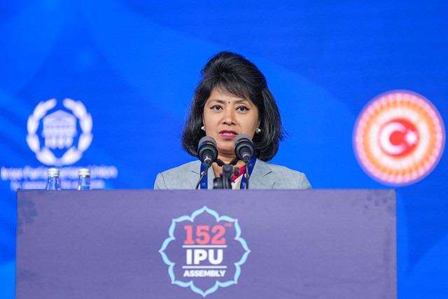 पर्वतीय तथा महासागरीय पारिस्थितिकी तन्त्रको संरक्षणका लागि आईपीयूमा डाक्टर शाक्यबाट प्रस्तावित प्रस्तावना पारित, सह–प्रतिवेदकका लागि चयन