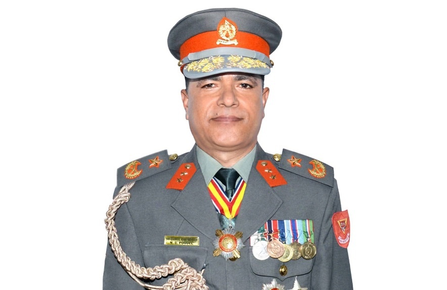 सशस्त्र प्रहरी बलको आईजीपीमा नारायणदत्त पौडेल नियुक्त