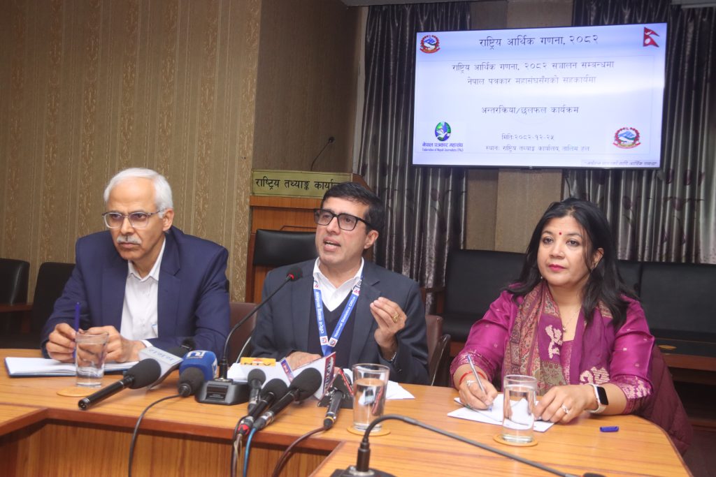 दोस्रो राष्ट्रिय आर्थिक गणनाको तयारी तीव्र: देशभरका ८४ केन्द्रमा गणकलाई तालिम सुरु