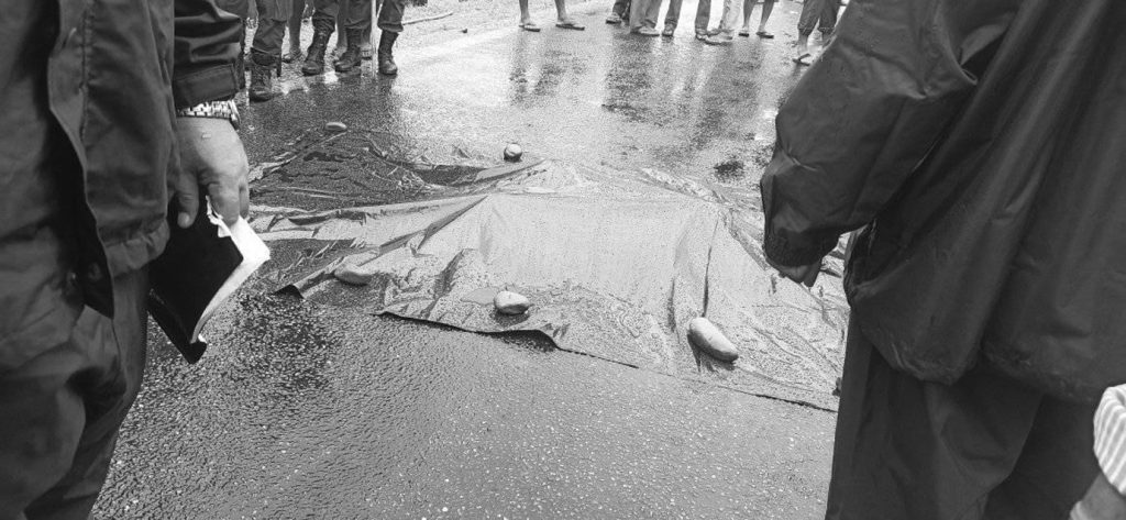 तनहुँमा ट्रकको ठक्करबाट गोरखाका एक वृद्धको मृत्यु