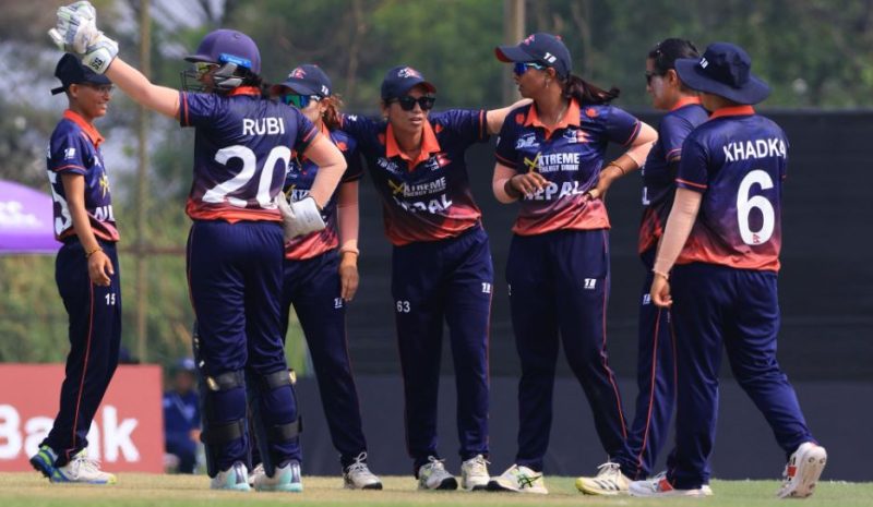 महिला ट्वान्टी–२० च्यालेन्ज ट्रफी: इटालीमाथि नेपालको ५० रनको सानदार जित