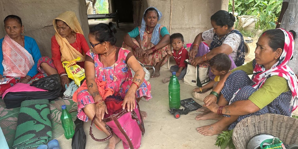 जब बाढीले औषधि बगाउँछ ………….