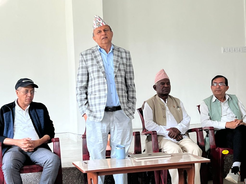 निर्वाचनको हारलाई निराशा होइन, सङ्कल्पमा बदल्न एमाले महासचिव पोखरेलको निर्देशन