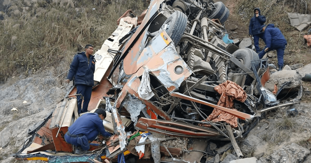 मापसेका कारण एकै महिनामा १२४ सडक दुर्घटना, १२ जनाको मृत्यु