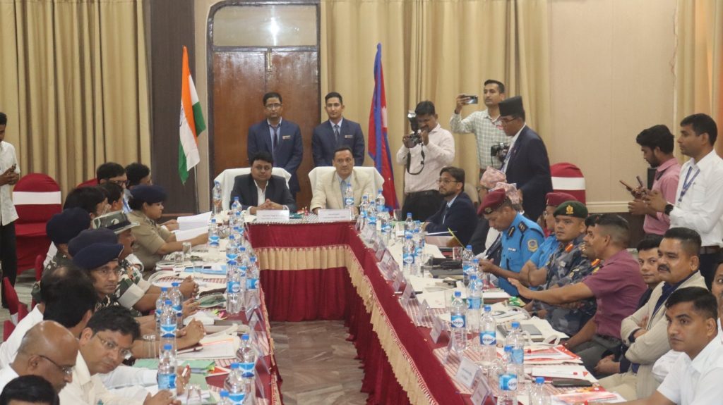 नेपाल–भारत सीमा समन्वय बैठक सम्पन्न