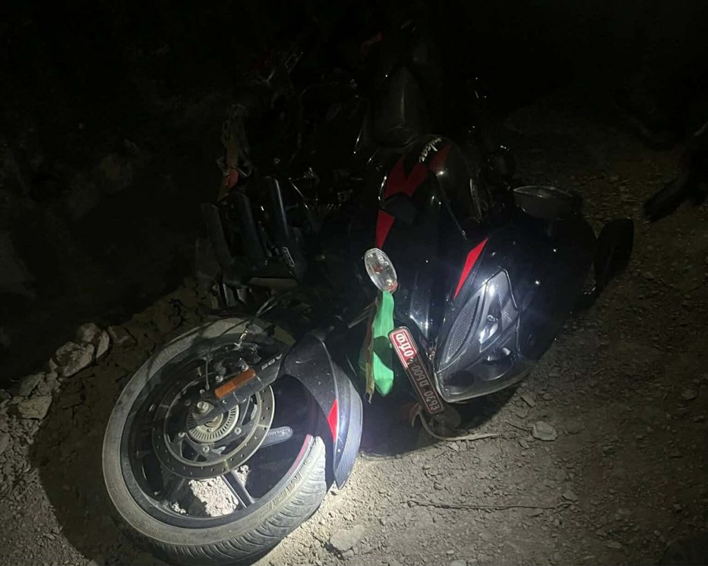 नवलपरासीमा ट्रक र मोटरसाइकल ठोक्किँदा एकको मृत्यु, चालक गम्भीर घाइते