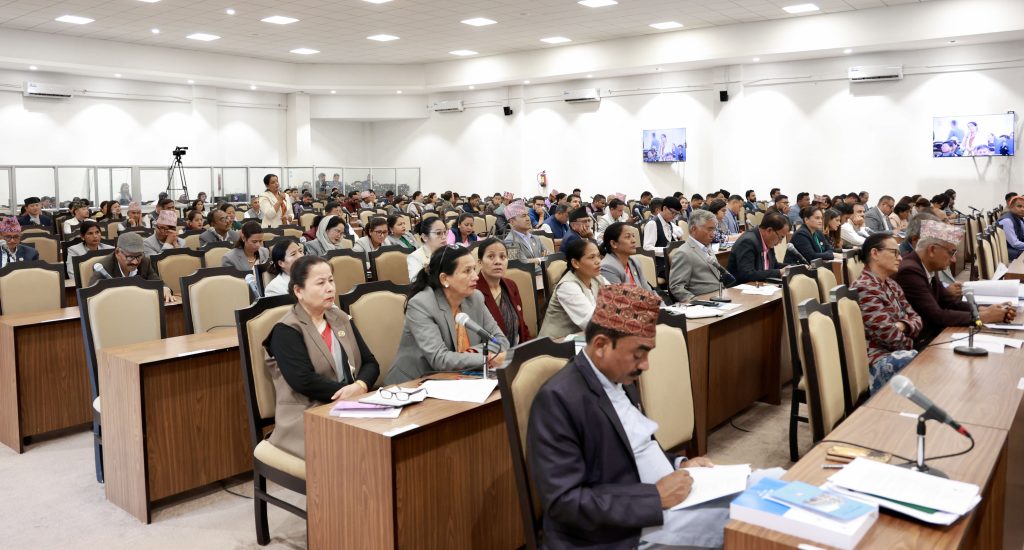 विपक्षीको अडानपछि प्रतिनिधिसभा बैठकमा ६ मन्त्री उपस्थित