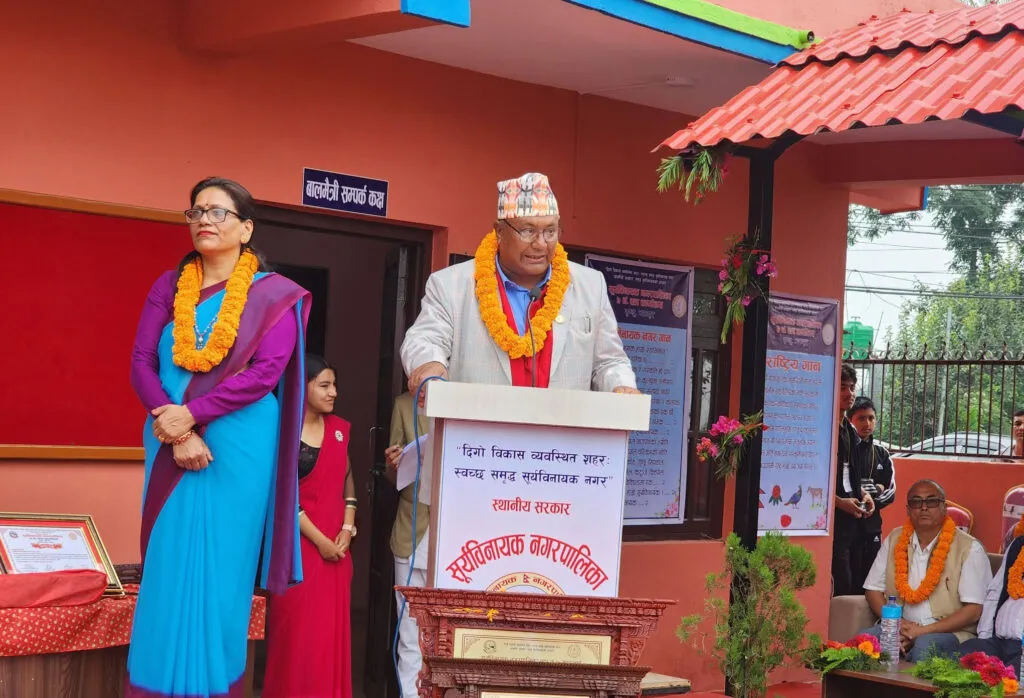 सूर्यविनायकमा बालमैत्री स्थानीय शासनयुक्त घोषणा अभियानको शुभारम्भ : वडा नं ७ पहिलो ‘बालमैत्री वडा’ घोषित