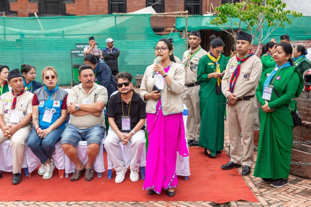 काठमाडौँमा पहिलोपटक ‘सम्पदा पदयात्रा’, कार्यवाहक मेयर सुनिता डङ्गोल पनि सहभागी