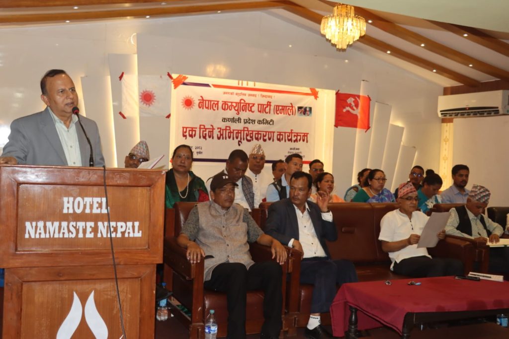 एमाले हरेक धक्काबाट उठ्दै आएको छ, फेरि उठ्छौँ : महासचिव पोखरेल