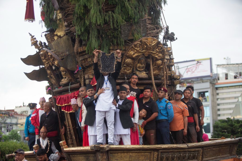 ललितपुरको जावलाखेलमा आज ‘भोटो जात्रा’ सम्पन्न गरिँदै: राष्ट्रपतिको उपस्थितिमा देखाइनेछ हीराजडित भोटो