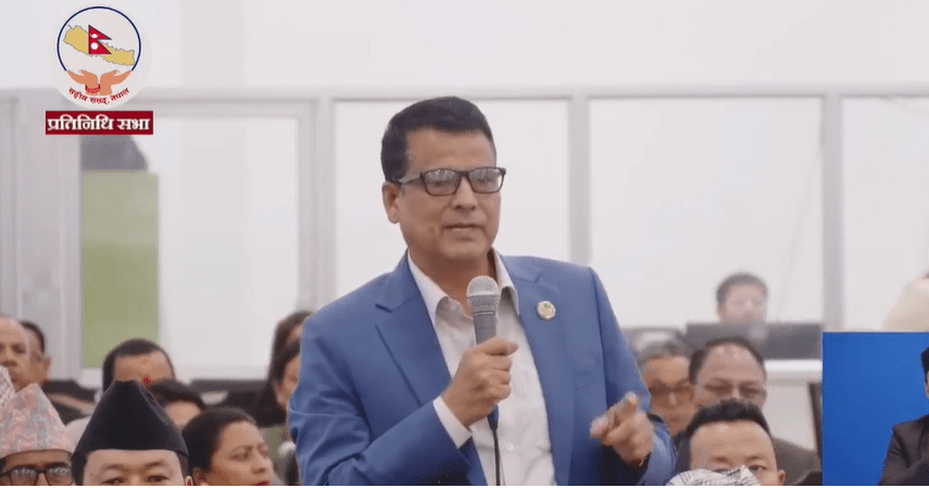 लिम्पियाधुराबाटै जितेका सांसदको प्रधानमन्त्री साहलाई प्रश्नः सार्वभौमिकता र अखण्डतामा आँच आउने अभिव्यक्ति किन दिएको ?