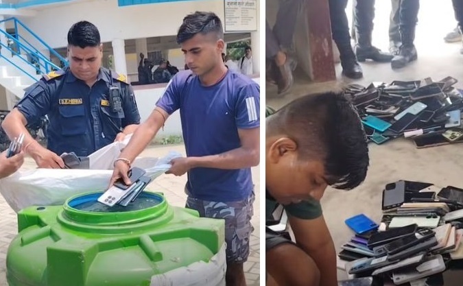 सिराहामा परीक्षा हलमा जफत गरिएका मोबाइल नष्ट  नगर्न गृह मन्त्रालयका नाममा सर्वोच्चको अन्तरिम आदेश