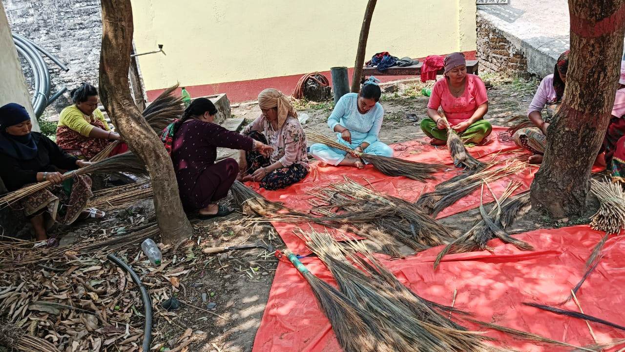खेर जाने थाकल र अम्रिसोबाट आत्मनिर्भरता: वन उद्यममा जम्दै नवलपुरका महिला