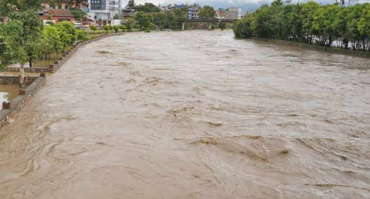 बागमती नदीमा जलसतह घट्दो : गौरीघाटमा बहाव सतर्कता तहभन्दा तल